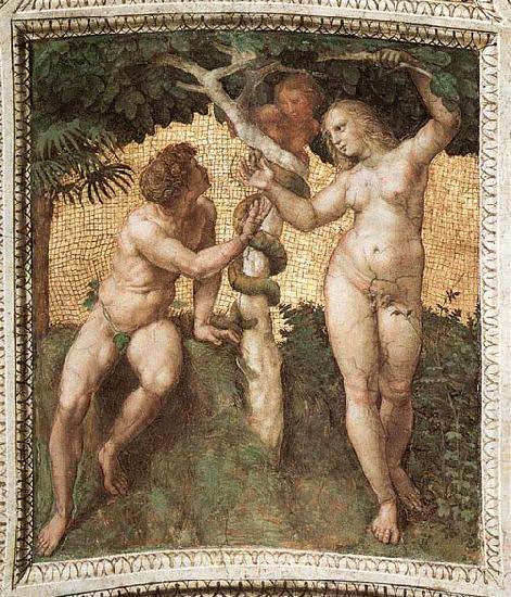 RAFFAELLO Sanzio Adam and Eve oil painting image